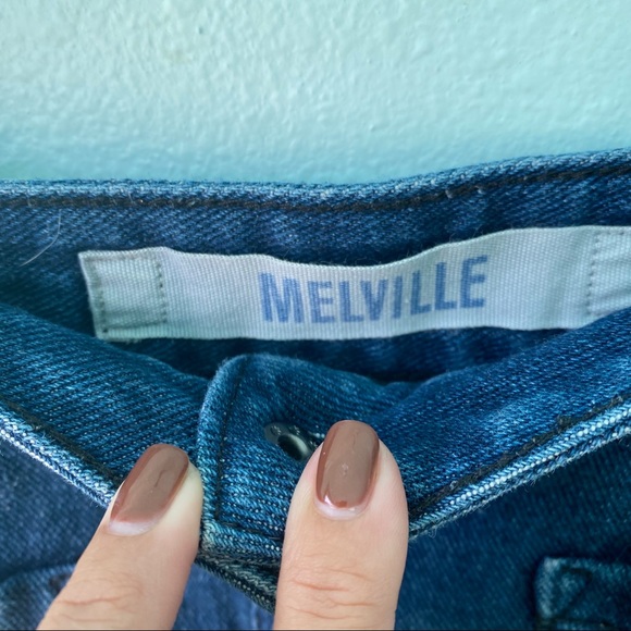 Brandy Melville Button Up Denim Mini Skirt - Picture 4 of 6